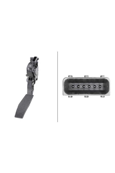 Hella 6PV009765711 Gaz Pedal Sensörü Chevrolet Gm 13252702-13252702-13252702 - ürün görseli 1