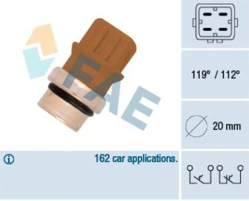 FAE 35580  HARARET MÜŞÜRÜ GALXY CORDOBA IBIZA II INCA TOLEDO I OCT ürün görseli 1
