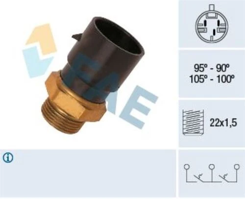 FAE 38020  Hararet Müşürü Keçesi Olan Astra F - Omega B - Kadett E ürün görseli 1