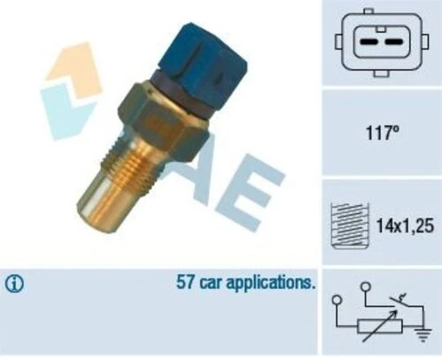 FAE 34440  HARARET MÜŞÜRÜ MAVİ 118 DERECE PARTNER BELINGO ZX 1.4 8 ürün görseli 1