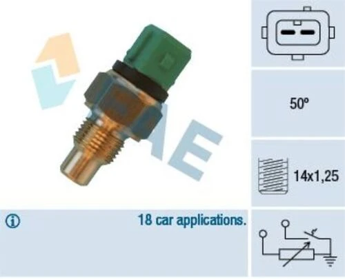 FAE 34430  HARARET MÜŞÜRÜ YEŞİL PARTNER BERLINGO 206 306 YM XSARA ürün görseli 1
