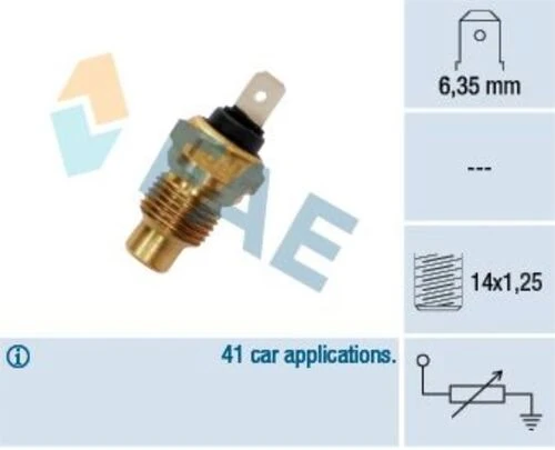 FAE 31280  Hararet Müsürü Em J9 R9 Master Trafic 205 305 405 P505- 540215368 ürün görseli 1