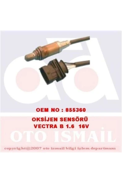 Bosch 0258005234  Oksijen Sensörü Astra Vectra 1.6 16v ürün görseli 1