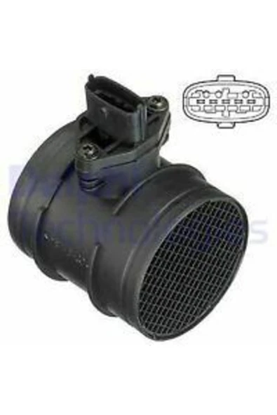 Delphi AF10406 -12B1 Maf Sensörü Audi A4-A5-A6-A7-Q5-Q7-VW Touareg ürün görseli 1