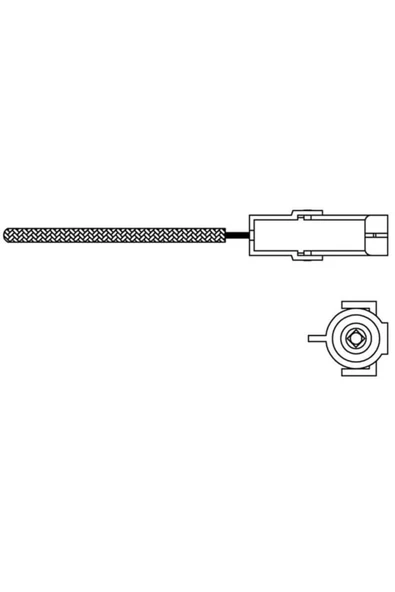 Delphi ES10966 -12B1 OKSİJEN SENSÖRÜ ASTRA F 93-96 CORSA A B / ACC ürün görseli 1