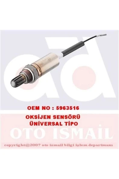 Bosch 0258986501 Oksıjen Sensörü Uno / R19 R21 / Astra F G Vectra A B Corsa A B Combo / Golf Iıı Golf I Jetta Passat ürün görseli 1