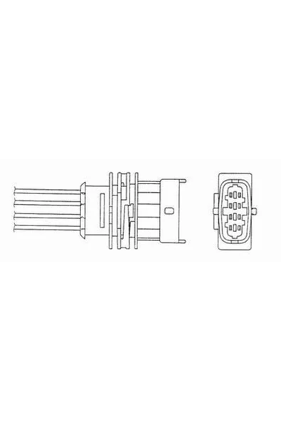 NGK 95028  Lambda Sensörü Astra G-vectra.b 1.6 16v *z16xe* (p2) ürün görseli 1