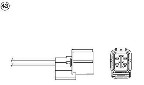 NGK 0475  Otd3j-5c1 Oksijen Sensörü Land Rover Defender 3.9 V8 1998-2016 Discovery 3.5 89-94 Range Rover 3.9 4.0 4.6 1998-2002 Amr6244 ürün görseli 1