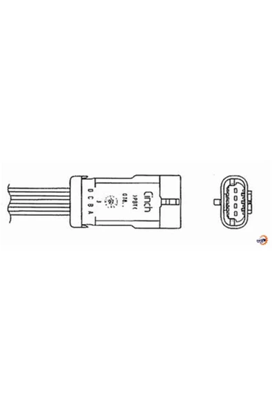 NGK 91508 Oza660-ee12 Oksijen Sensörü -5698--5719--96319 ürün görseli 1