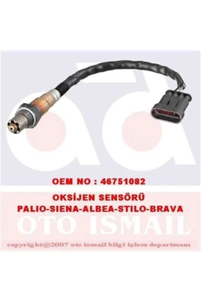 Opar 46751082 Oksıjen Sensörü Palıo Albea Lınea Doblo Bravo Iı Idea Punto / A1 A3 1.2 16v ürün görseli 1