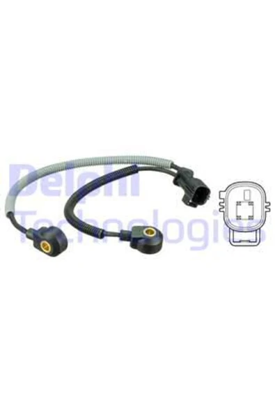 Delphi AS10239 VURUNTU SENSÖRÜ FORD FOCUS-KUGA-MONDEO-S-MAX-VOLVO ürün görseli 1