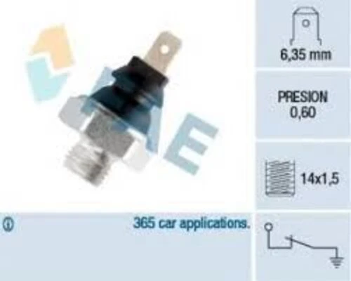 FAE 11260  Yağ Müşürü 50Nc Uno Daily Panda Punto Iveco ürün görseli 1