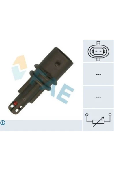 FAE 33225  HAVA SICAKLIK SENSÖRÜ 2 FISLI ASTRA F G H CORSA B C D V ürün görseli 1