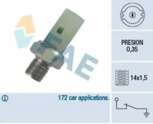 FAE 12370  Yağ Müşürü Renault 9 Yeni Model R11 R19 R21 CLIO Kangoo Megane Laguna ürün görseli 1