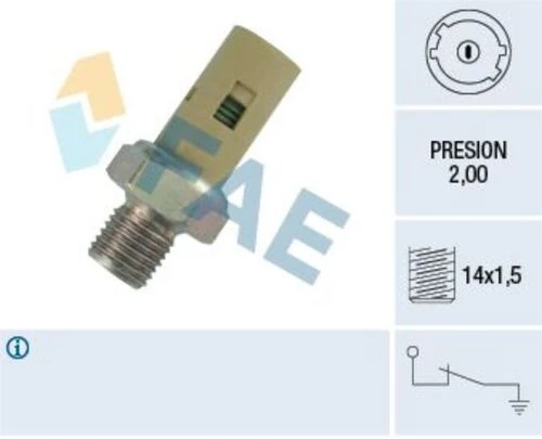 FAE 12360  YAĞ MÜŞÜRÜ R21 89-92 2,0 ürün görseli 1