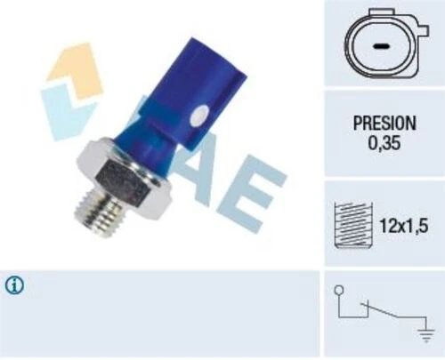 FAE 12841  YAĞ MÜŞÜRÜ 266  169/245 ürün görseli 1