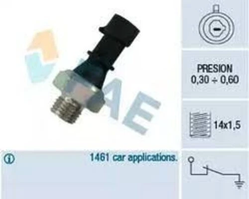 FAE 12430  Yağ Müşürü Murat 131 SLX Tempra Tipo / Astra H J Vectra C Insignia Corsa C D Zafira Merıva Tigra ürün görseli 1