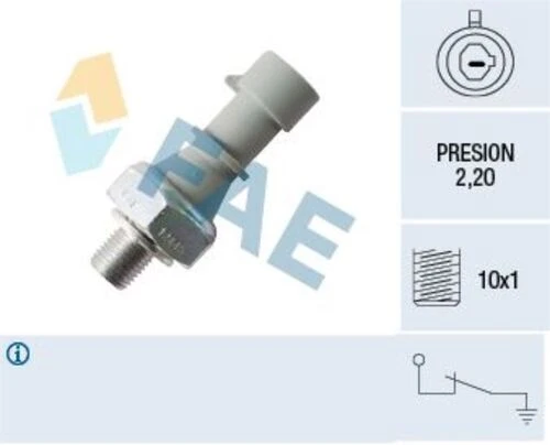 FAE 12445  Yağ Basınç Müşürü Mavi Astra G Astra H 16Xep ürün görseli 1