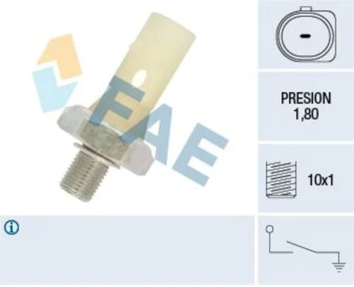 FAE 12883  Yağ Müşürü VW Polo Cls Beyaz Soketli ürün görseli 1