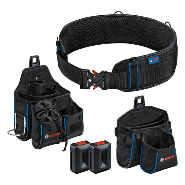 Bosch Kemer ve Bez Takım Çantası Seti L/XL ürün görseli 1
