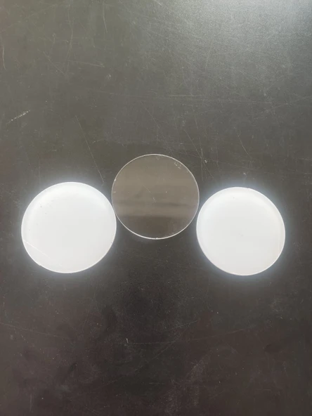 HEROPLEKSİ ŞEFFAF PLEKSİ (30ADET) 6CM YUVARLAK 2MM KALINLIĞINDA SÜSLEMEYE UYGUN ürün görseli 1