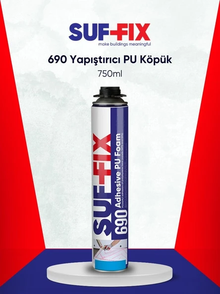 Suf-Fix 690 Yapışkanlı PU Çok Amaçlı Köpük ürün görseli 1