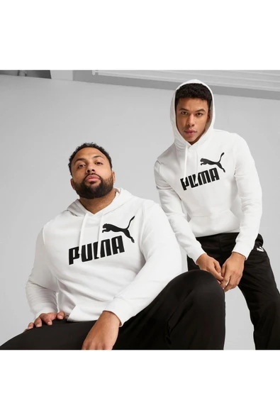 PUMA ERKEK ESS NO. 1 LOGO HOODİE SWEATSHİRT 68257202 ürün görseli 1