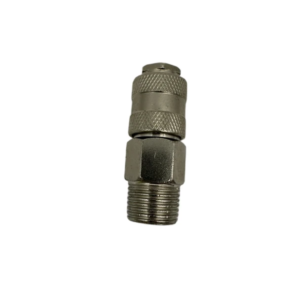 Pnömatik Sarı Otomatik Rekor Metal ( Stoper T26 Seri Jak Erkek Gövde 1/2 ) ürün görseli 1