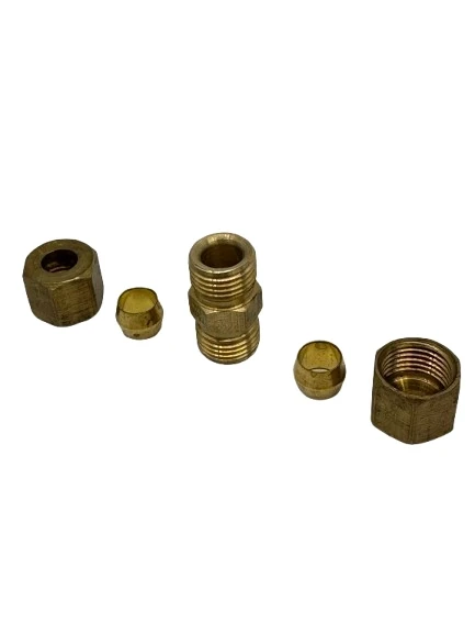 Sarı Yüksüklü Nipel 3/8 - 9.52mm - Resim 6