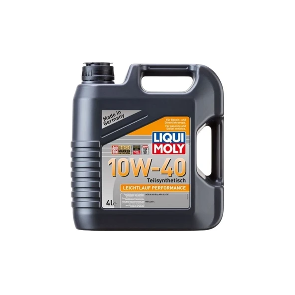 LIQUI MOLY 10W40 Motor Yağı Leichtlauf Perform 4 Litre 8998 ürün görseli 1