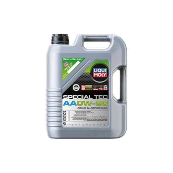 LIQUI MOLY 0W20 Motor Yağı Special Tec AA 5 Litre 6739 ürün görseli 1