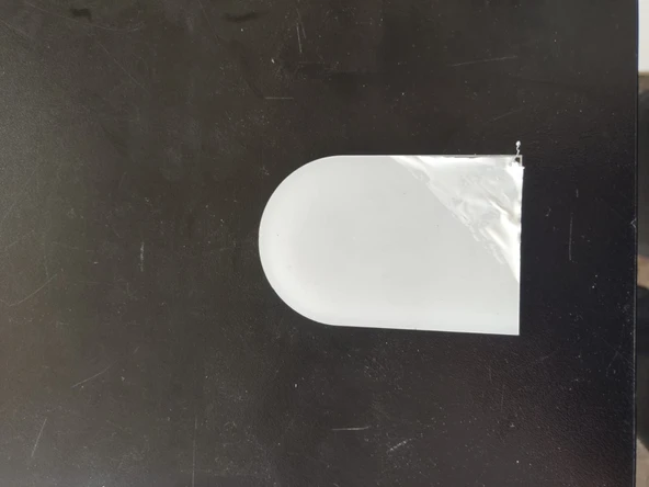 HEROPLEKSİ ŞEFFAF PLEKSİ (25ADET) 9CM KAPI MODELİ 2MM KALINLIĞINDA SÜSLEMEYE UYGUN ürün görseli 1