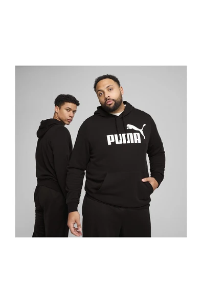 PUMA ERKEK ESS NO. 1 LOGO HOODİE SWEATSHİRT 68257201 ürün görseli 1