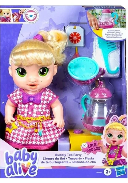 Baby Alive Fokurdayan Çay Partisi Lala G0608 Lisanslı Ürün ürün görseli 1