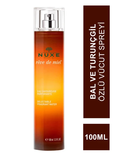 Nuxe Reve De Miel Delectable Fragrant Water Bal ve Turunçgil Özlü Vücut Spreyi 100 ml ürün görseli 1