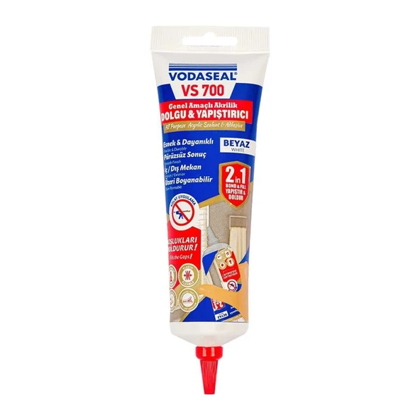 Vodaseal VS700 Akrilik Dolgu ve Yapıştırıcı 400 gr ürün görseli 1