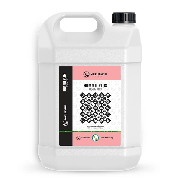 NATURWİN HUMMİT PLUS 5 LT AZOT POTASYUMLU SIVI ORGANOMİNERAL GÜBRE ürün görseli 1