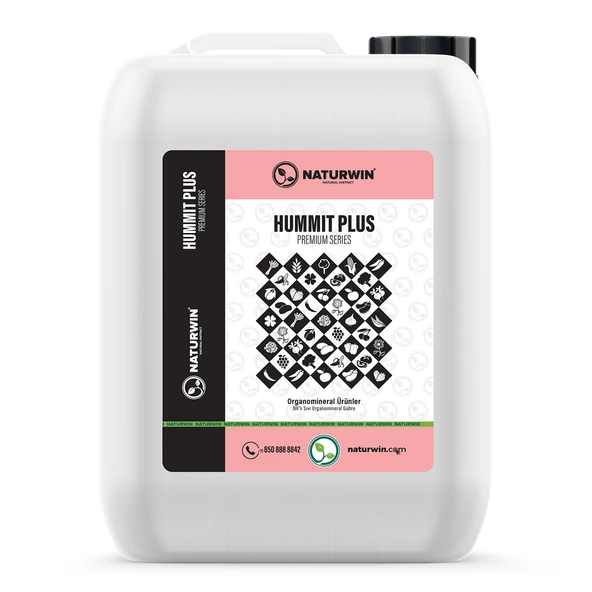 NATURWİN HUMMİT PLUS 20 LT AZOT POTASYUMLU SIVI ORGANOMİNERAL GÜBRE ürün görseli 1