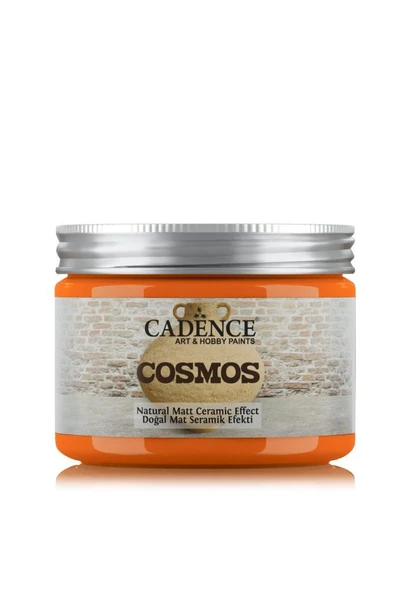 Cadence Cosmos Doğal Mat Seramik Efekti CS04 Turuncu 150ml ürün görseli 1