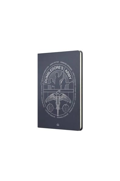 Mabbels Sert Kapak Butik Defter Harry Potter Dumbledors Army Lacivert 80 YP 15x21 DFT-388012 ürün görseli 1
