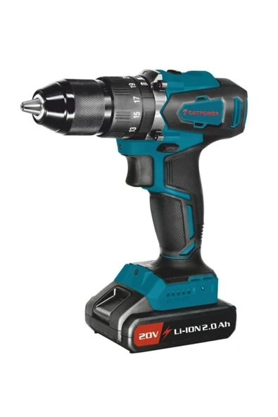 bieney Byrclz Cat Power 4111 Akülü Darbeli Vidalama Matkap 20 Volt Byrnew ürün görseli 1