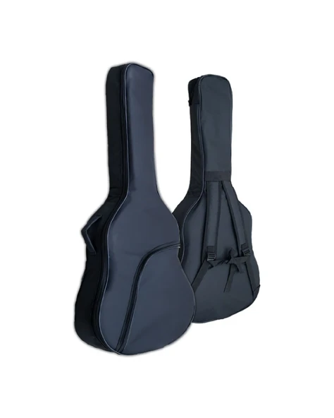 Soft Case Akustik Gitar Kılıfı R/C (Turuncu ) - Resim 3