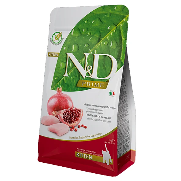 N&D Prime Tavuk Nar Yavru Kedi 1,5 Kg ürün görseli 1
