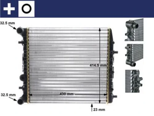 Mahle CR454000S -knecht-behr Cr454000s Motor Su Radyatörü Cordoba Ibiza Iv V Polo Fabia 1.2 1.4 1.6 Azq Bby Cggb Bme Bbz 6qe121253 ürün görseli 1