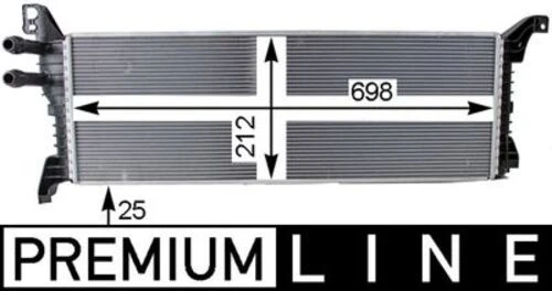Mahle CIR9000P -knecht-behr Cır9000p Motor Radyatörü Transporter T7 16 2.0tdı Cxga Cxgb Cxhb 7e0121212a ürün görseli 1