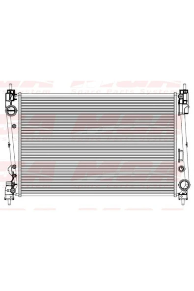 Mga 80407 Su Radyatoru Brazing - (fiat: Doblo 1.3 Jtd 1.6jtd 1.9 Mjtd ) 620×398×16 - - ürün görseli 1