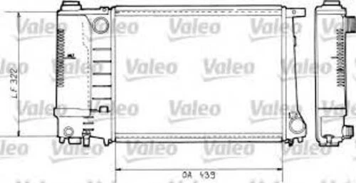 Valeo 730365  Su Radyatörü Bmw 3 E36 316I ürün görseli 1