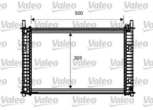 Valeo 734274  Su Radyatörü Fiesta V 01- 1.3 Efı 1.4 TDCI Mt Fusion 01- 1.4 TDCI / Mazda 2 03- 1.4 De Mt ürün görseli 1