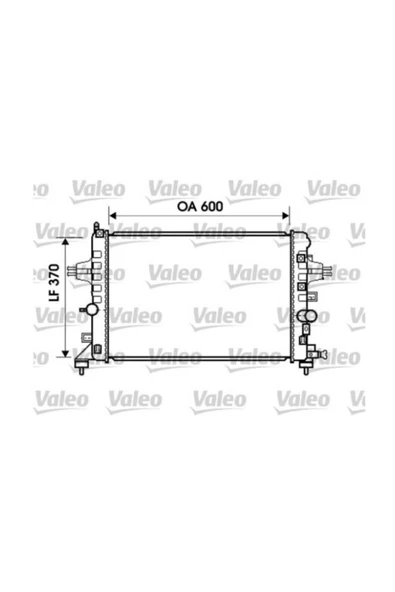 Valeo 734382 Su Radyatoru ( Opel : Astra H-- Zafıra 1.6 1.8 ) Val- ürün görseli 1