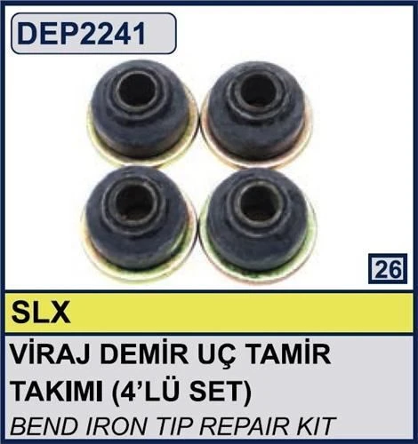 Depar 2241  Viraj Demir Uç Tamir Takım M131 Doğan Kartal Şahin Slx 4 Lu Set . ürün görseli 1